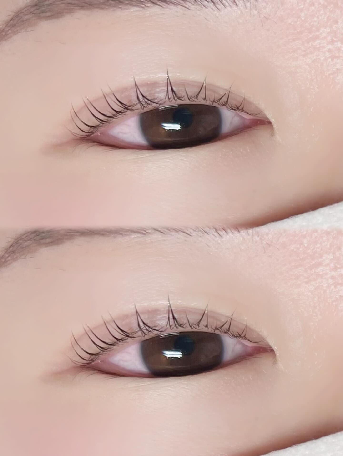 ナチュラルカールで目元パッチリに👁️💫